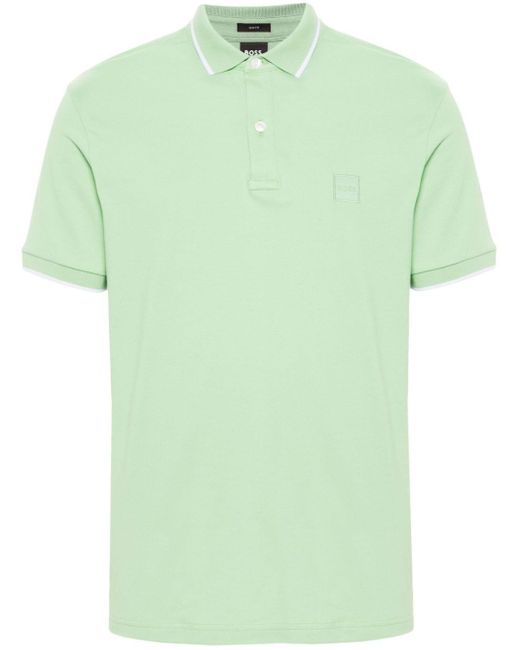 Boss Green Appliqué-logo Polo Shirt for men