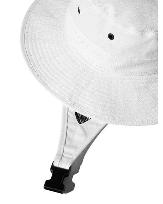 DSquared² White Embroidered-Logo Hat for men