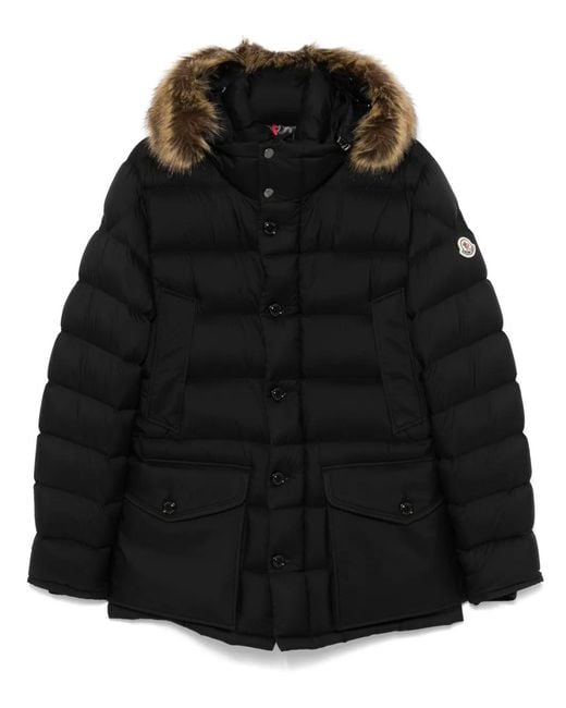 Moncler Black Clunye Hooded Jacket for men