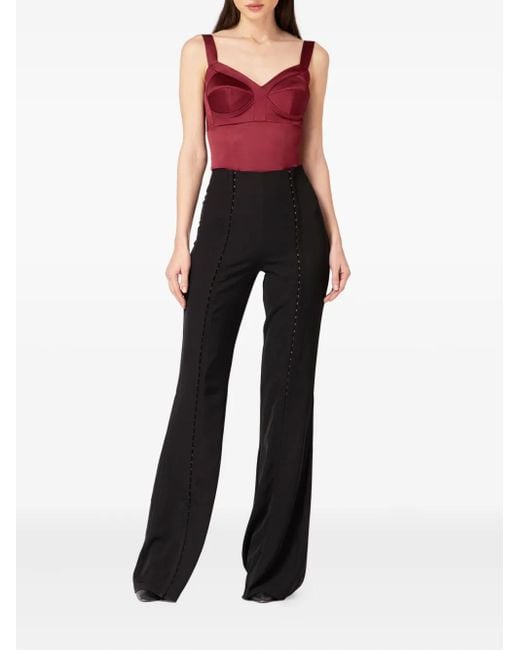 Pantalones con cierre de corchete Murmur de color Black