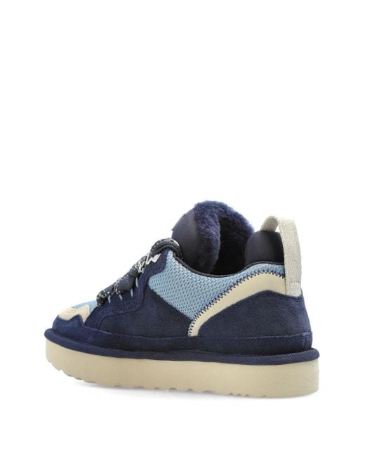 Ugg Blue Sneakers aus Wildleder