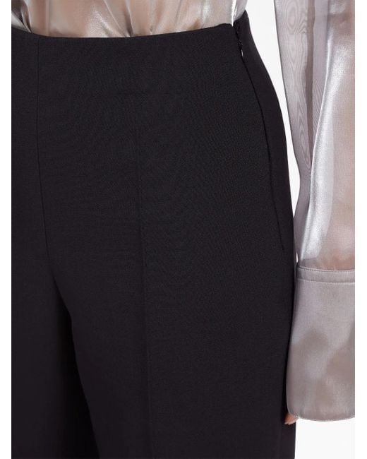 Ferragamo Black Wool Trousers
