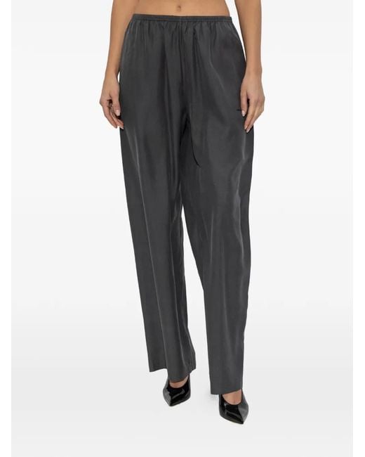 Alexander Wang Black Elasticated-Waist Track Pants