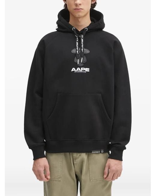 Aape By A Bathing Ape Hoodie Mit Moonface-Logo in Gray für Herren
