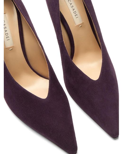 Casadei Purple Escarpins Nina