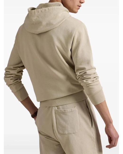 Polo Ralph Lauren Natural Polo Pony Hoodie for men