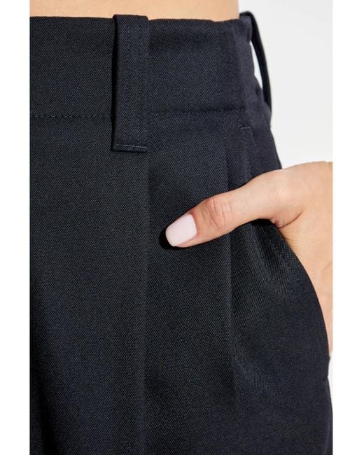Golden Goose Deluxe Brand Blue Creased Trousers