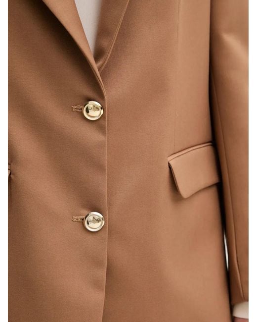 Blazer Con Botones GAUDI de color Natural