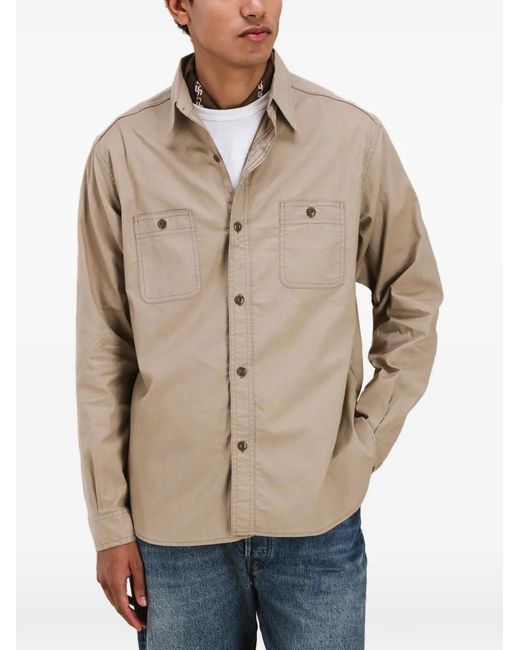 Fortela Natural Otero Chest-Pocket Shirt for men