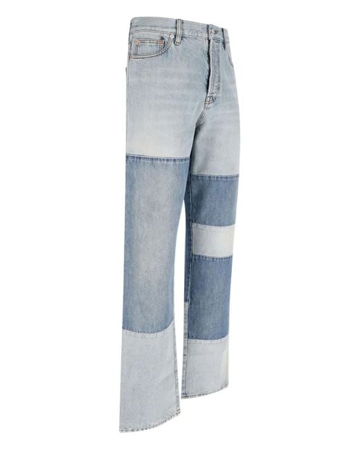 Gucci Blue Straight Jeans for men