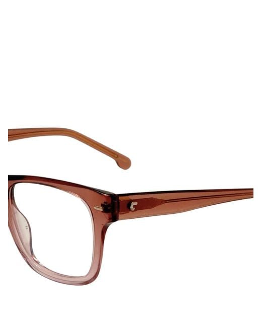 Carrera White Square-Frame Glasses