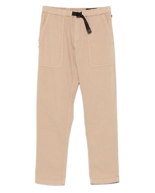 White Sand Natural Cotton Trousers for men
