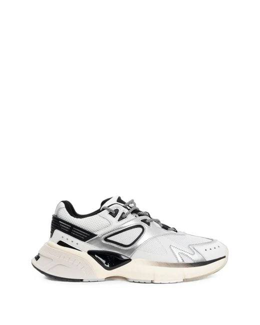 Amiri White Ma-Runner Panelled Sneakers for men