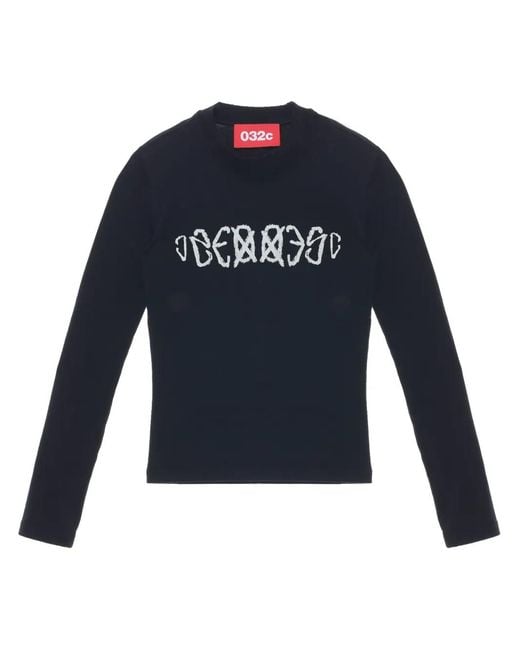 032c Blue Sos T-Shirt