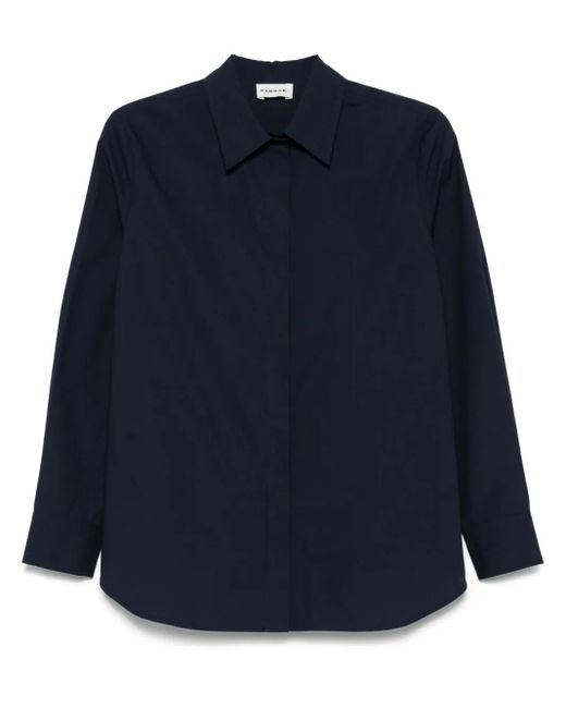 P.A.R.O.S.H. Katoenen Shirt in het Blue