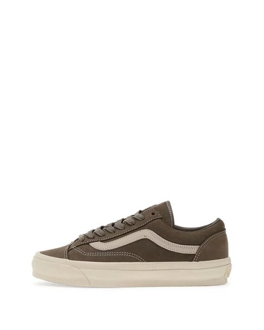 Vans Brown Lx Old Skool 36 Sneakers