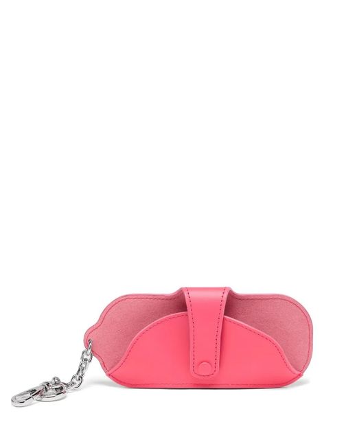 Maison Margiela Pink Leather Sunglasses Case