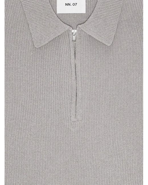 NN07 Gray Danny Polo Top for men