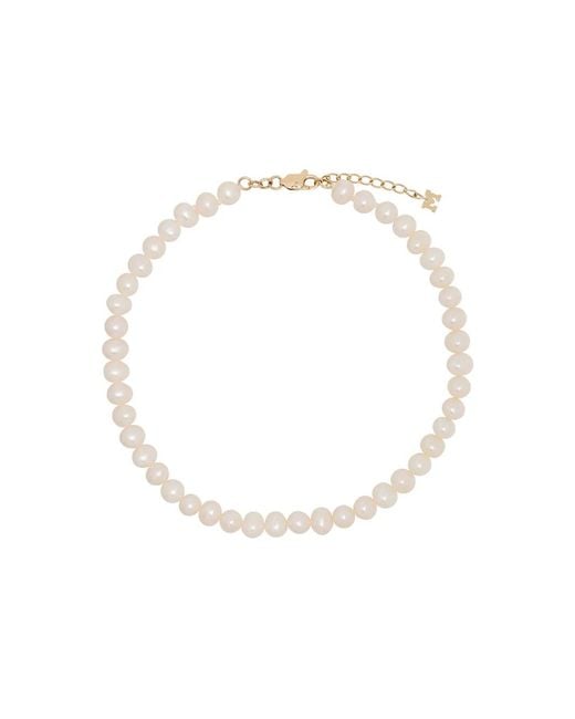 Mateo White 9Kt Pearl Anklet