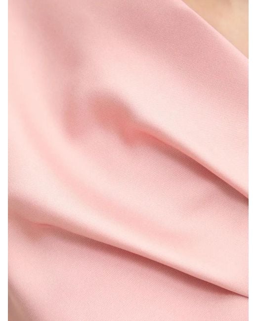 Stine Goya Pink Draped V-Neck Top
