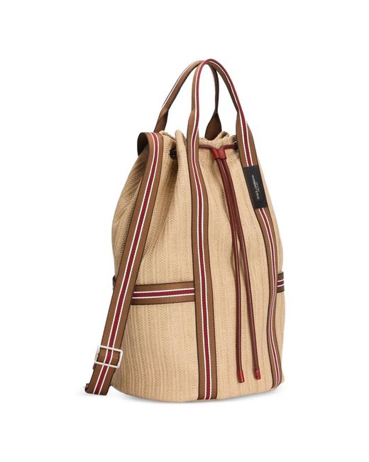 Dolce & Gabbana Pink Essenza Backpack for men