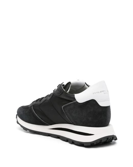 Philippe Model Black Tropez 2.1 Logo-Patch Sneakers for men