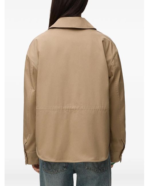 Loewe Natural Logo-Detail Pocket Jacket