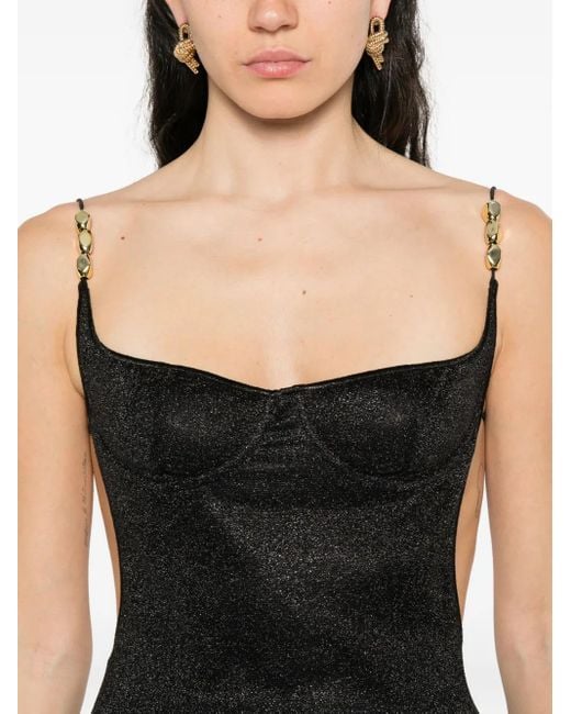 Oseree Black Dresses