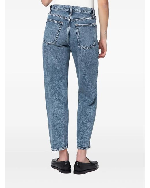 FRAME Blue Cotton Jeans