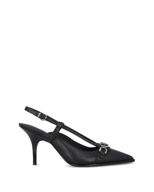 Pinko Black Sling-Back Pumps