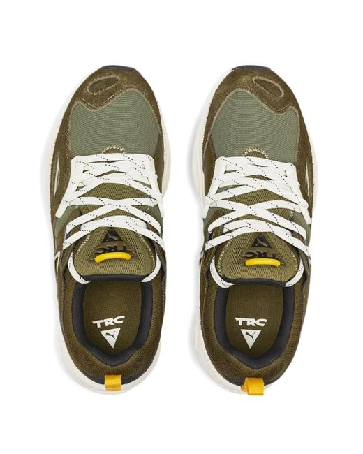 PUMA Green Trc Blaze Safari Sneakers for men