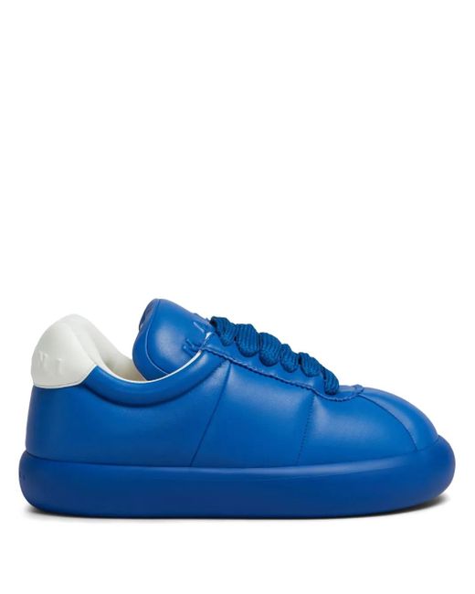 Marni Blue Bigfoot 2.0 Padded Leather Sneakers for men