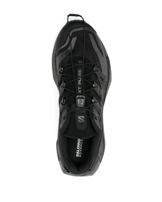 Salomon Black Xt Pu.re Advanced Running Sneakers - Unisex - Rubber/fabric