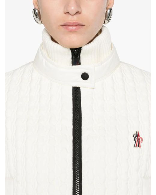 Moncler Natural Panelled Jacket
