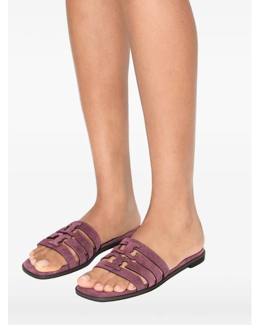Tory Burch Pink Ines Slides