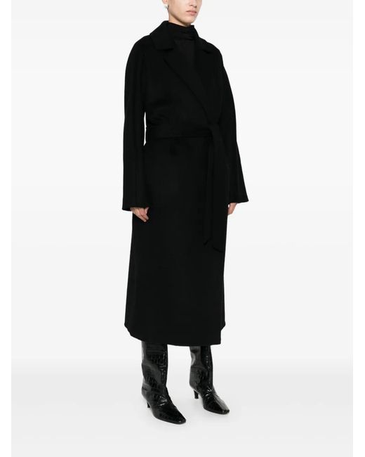 P.A.R.O.S.H. Black Belted Coat