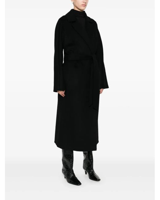 P.A.R.O.S.H. Black Belted Coat