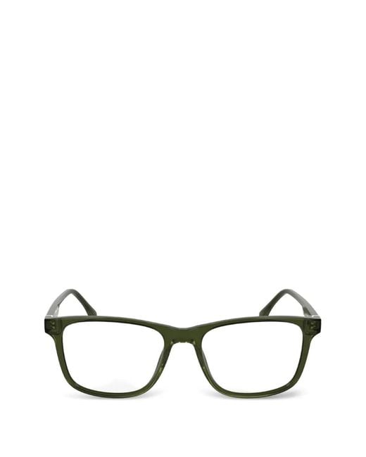 Lacoste Brille Mit Eckigem Gestell in Green für Herren
