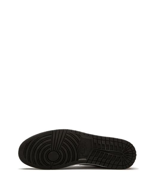 Nike White 1 Mid Se Toe" Sneakers for men