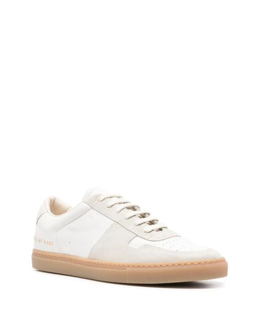 Common Projects White Suede Leather Sneakers for men