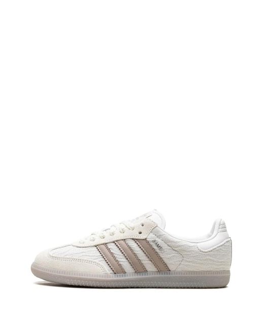 メンズ Adidas Samba Og "silver/brown" スニーカー White