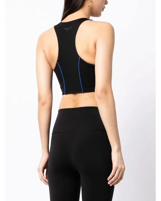 Anine Bing Black Bria Racer Back Top
