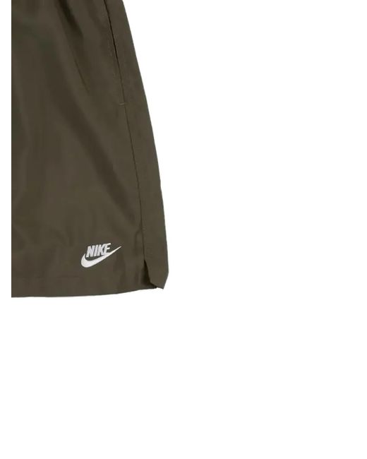 Nike Green Woven Flow Shorts for men
