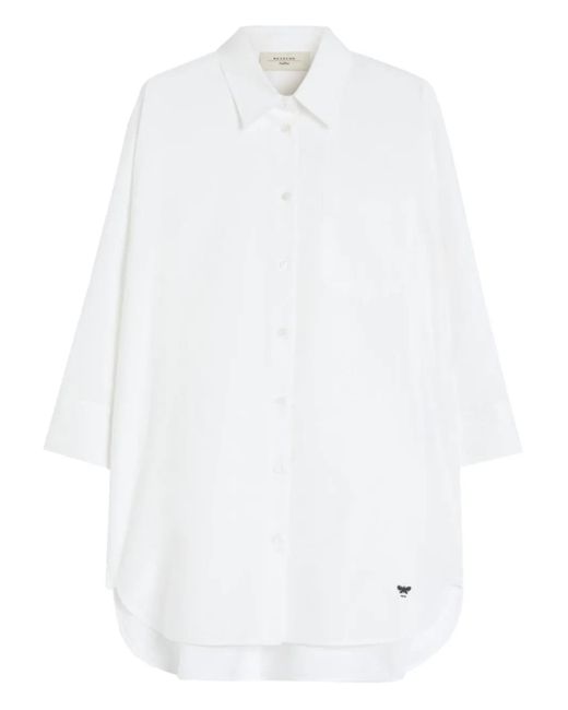 Weekend by Maxmara White Hemd mit Dreiviertelärmeln