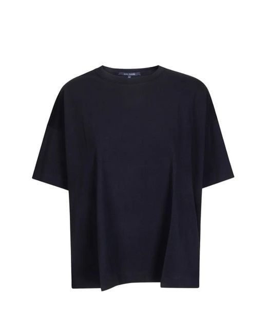 Sofie D'Hoore Blue Oversized Short-Sleeves T-Shirt
