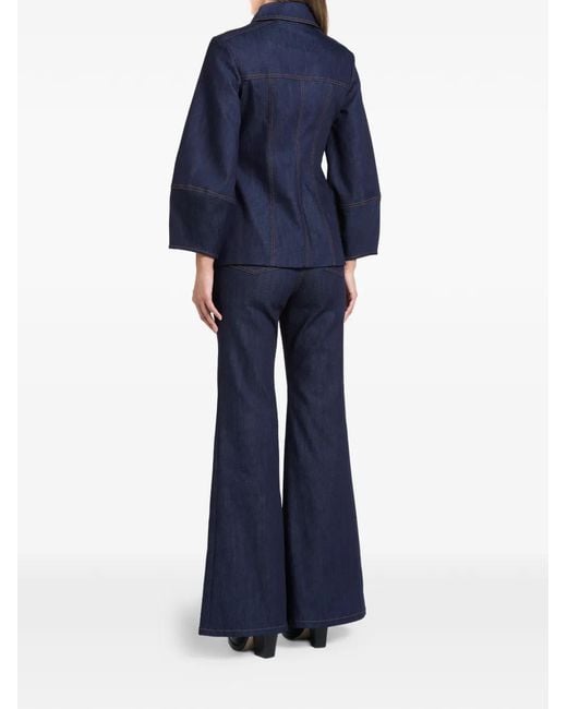 Chaqueta Con Botones Florence & Fortitude de color Blue