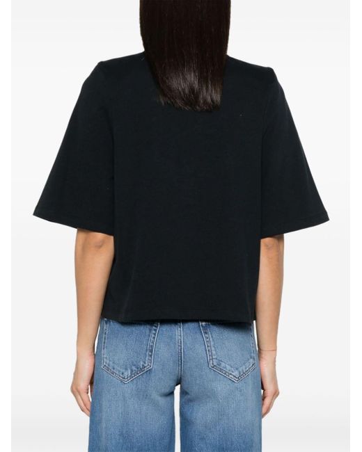 T-shirt Ben en coton biologique Isabel Marant en coloris Black