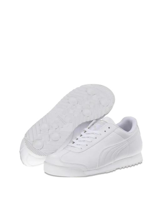 PUMA White Roma /Light" Sneakers for men