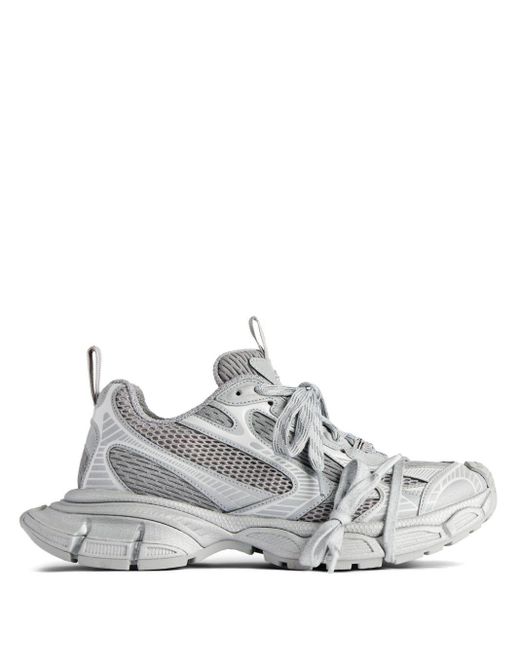 Balenciaga White 3xl Reflective Chunky Sneakers for men