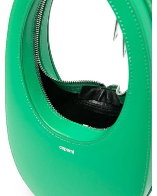 Coperni Green Swipe Leather Mini Bag